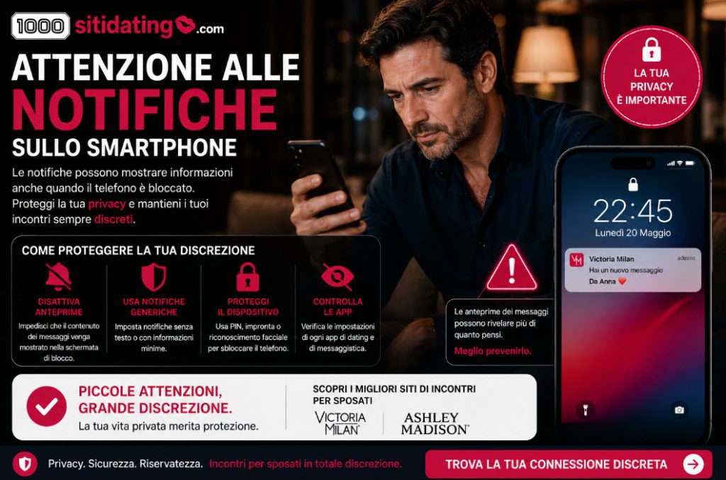 Attenzione alle notifiche sullo smartphone