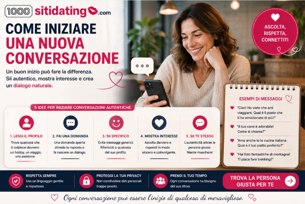 Come iniziare una nuova conversazione