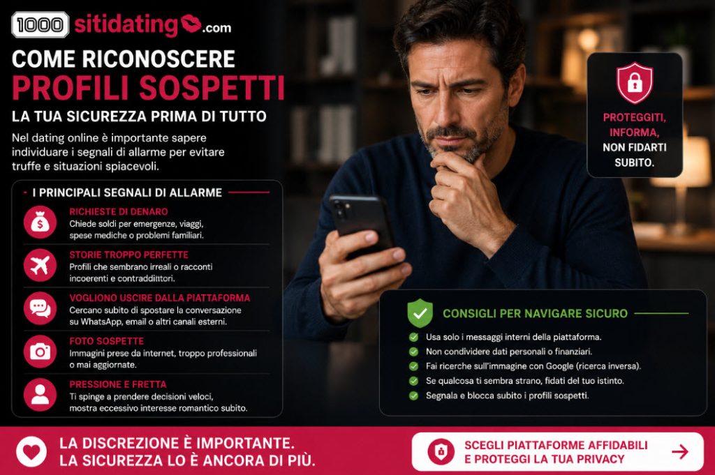 Come riconoscere profili sospetti