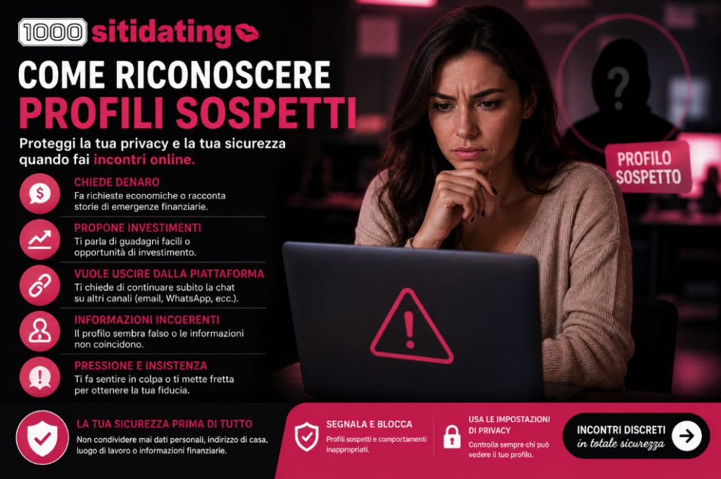 Come riconoscere profili sospetti