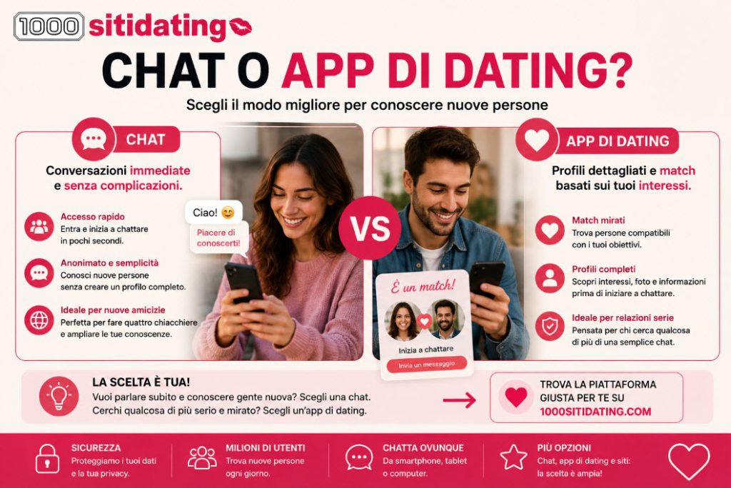 chat o app di dating
