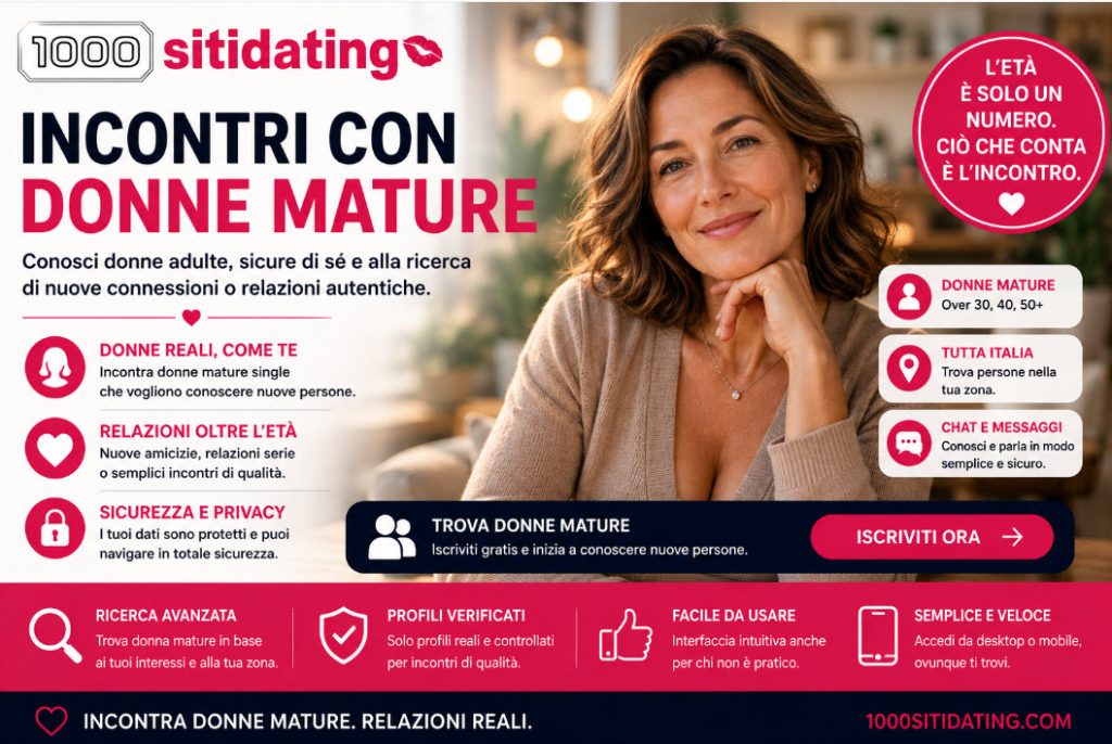 incontri con donne mature