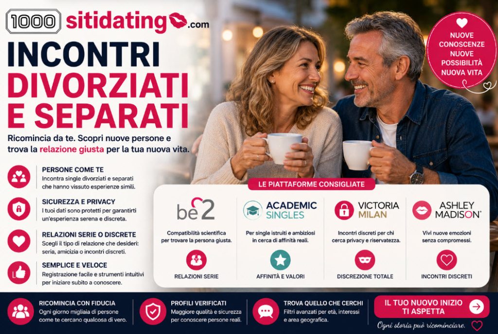 incontri divorziati e separati