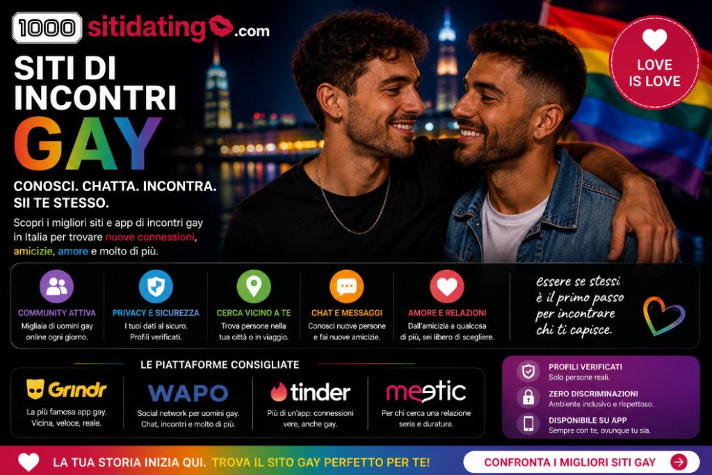 siti di incontri gay