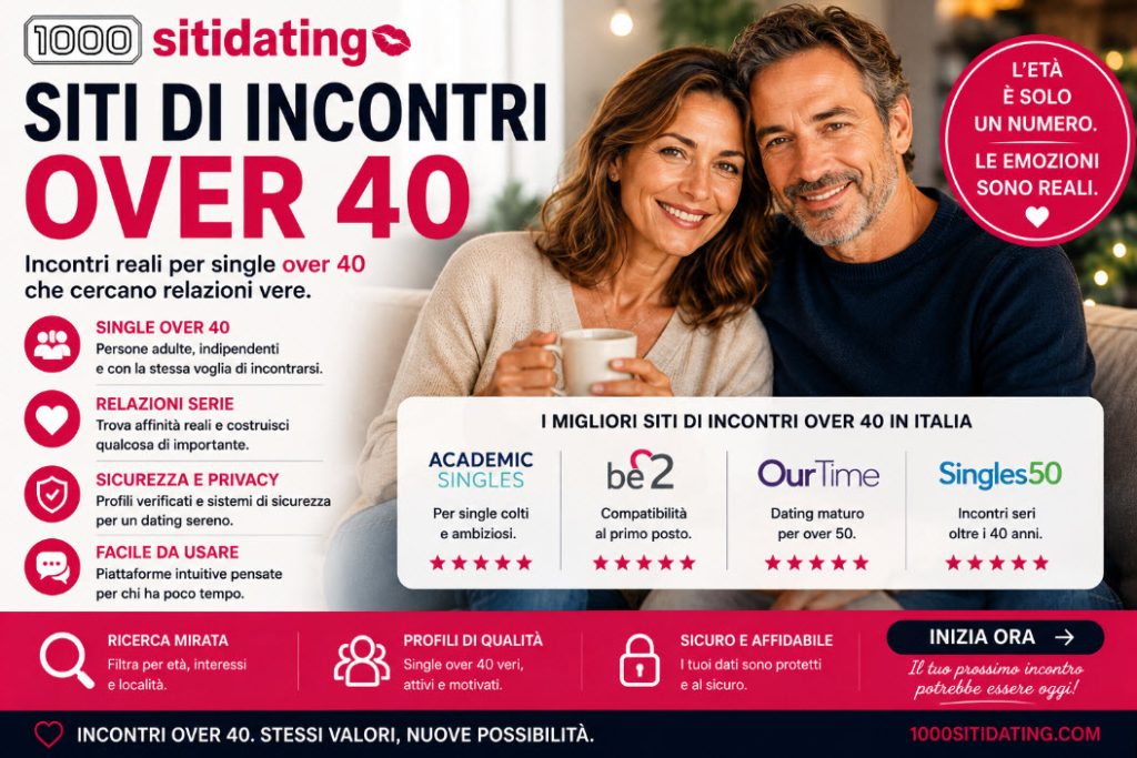 siti di incontri over 40