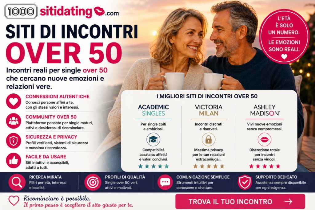 siti di incontri over 50